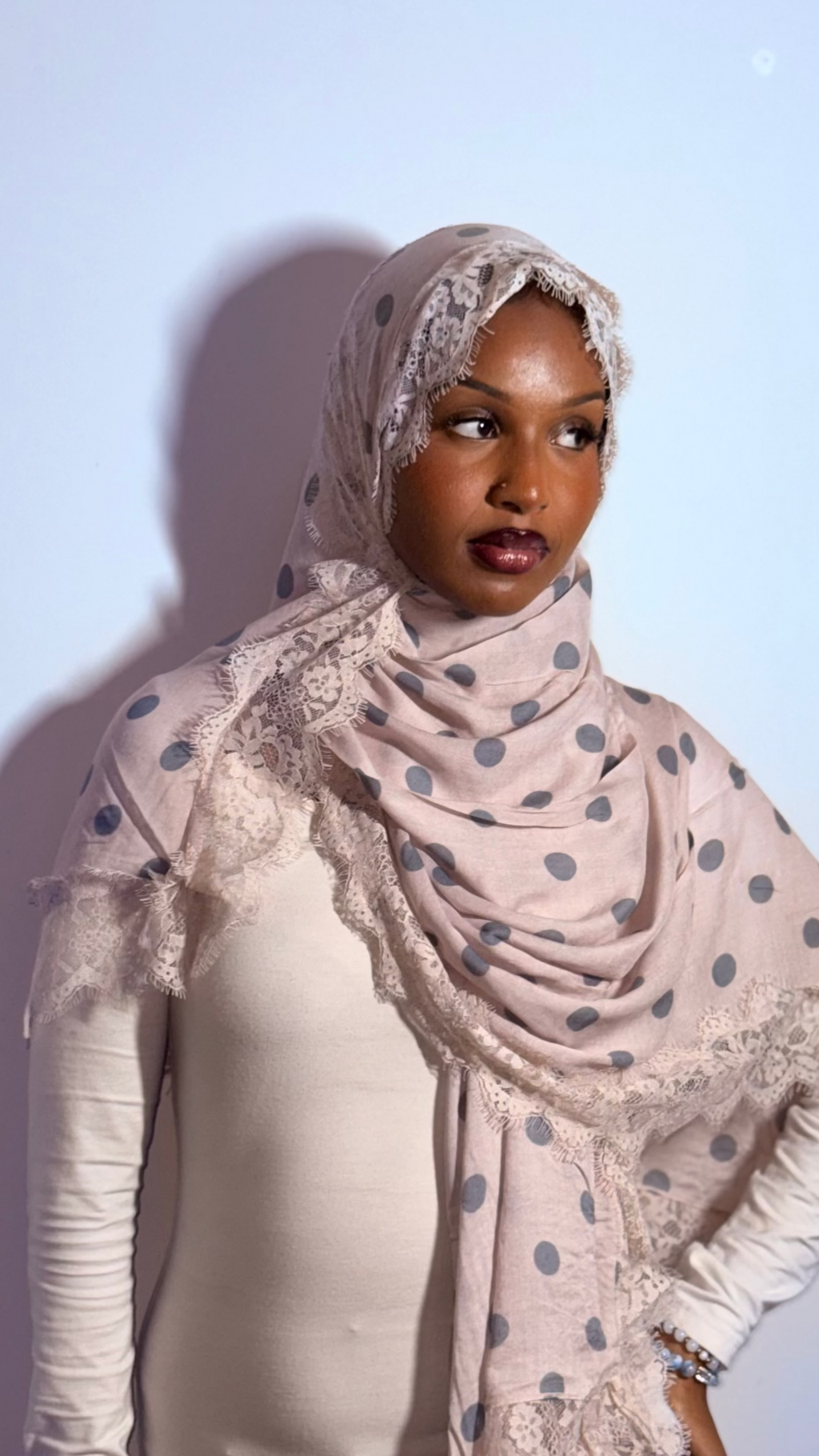 Dove Chantilly Modal Hijab