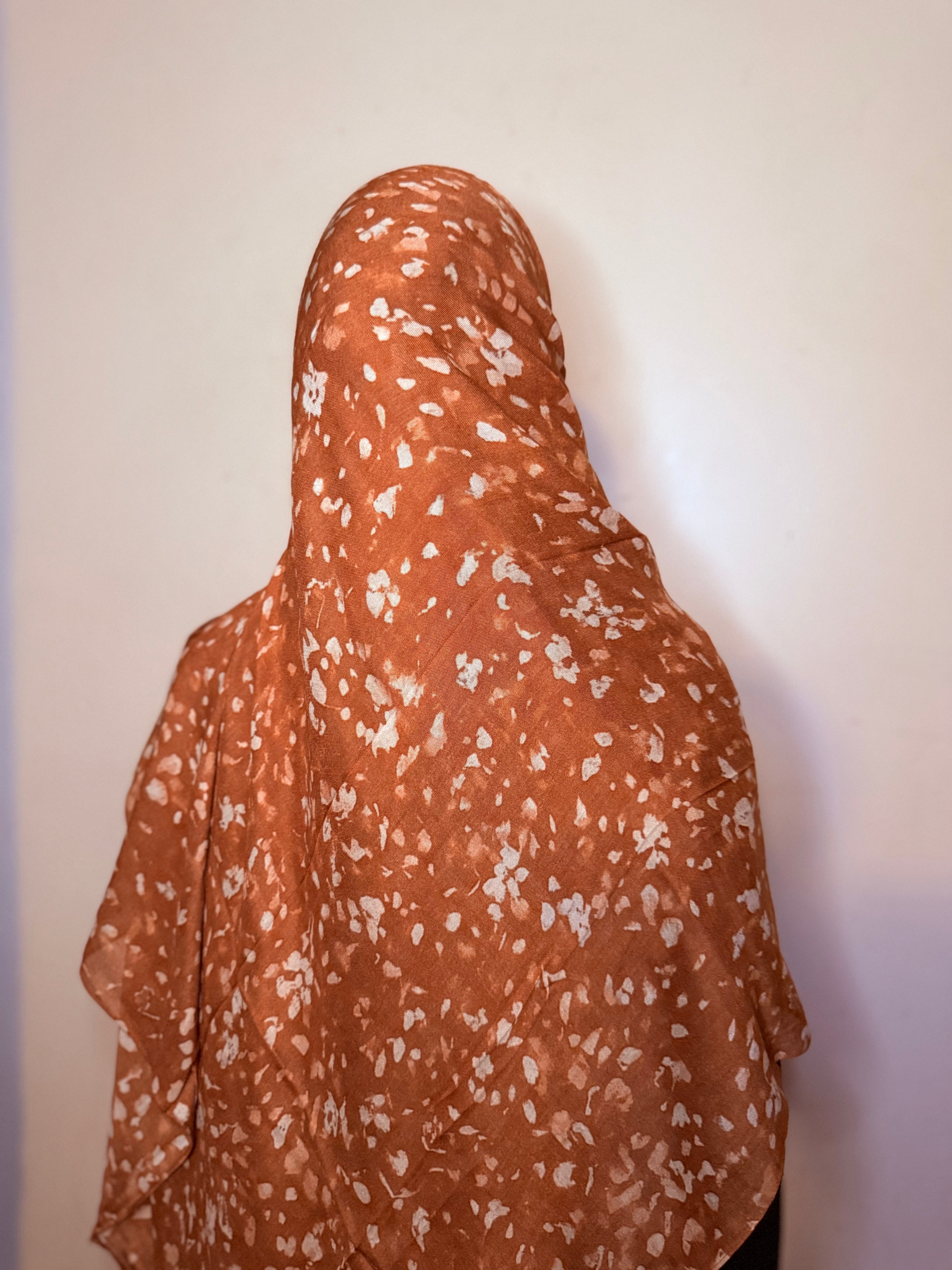 Cinnamon Bloom Modal Hijab